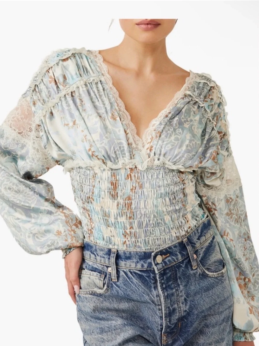 Free People Worth The Wait Bodysuit